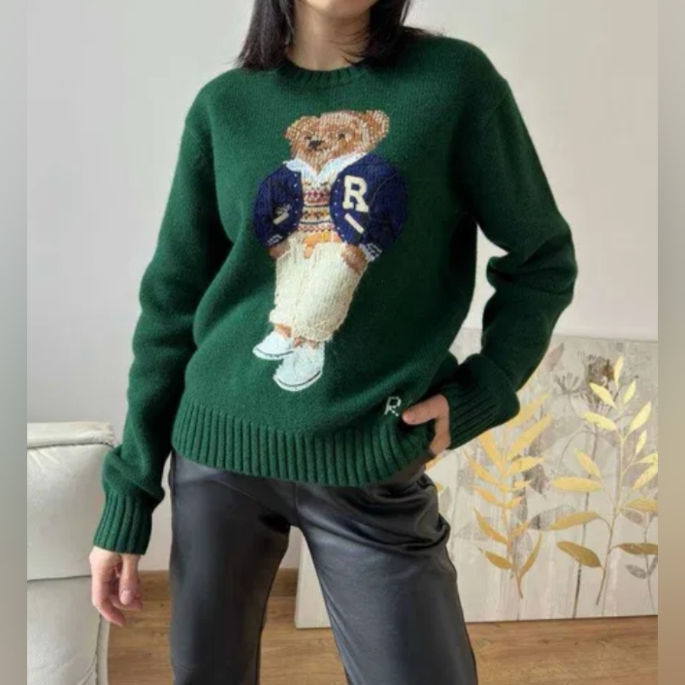 Polo Ralph Lauren Bear Sweater - Picture 2 of 6